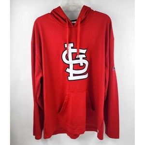 Stitches Men's Genuine Merchandise MLB St. Louis Cardinals Pullover Sweater L